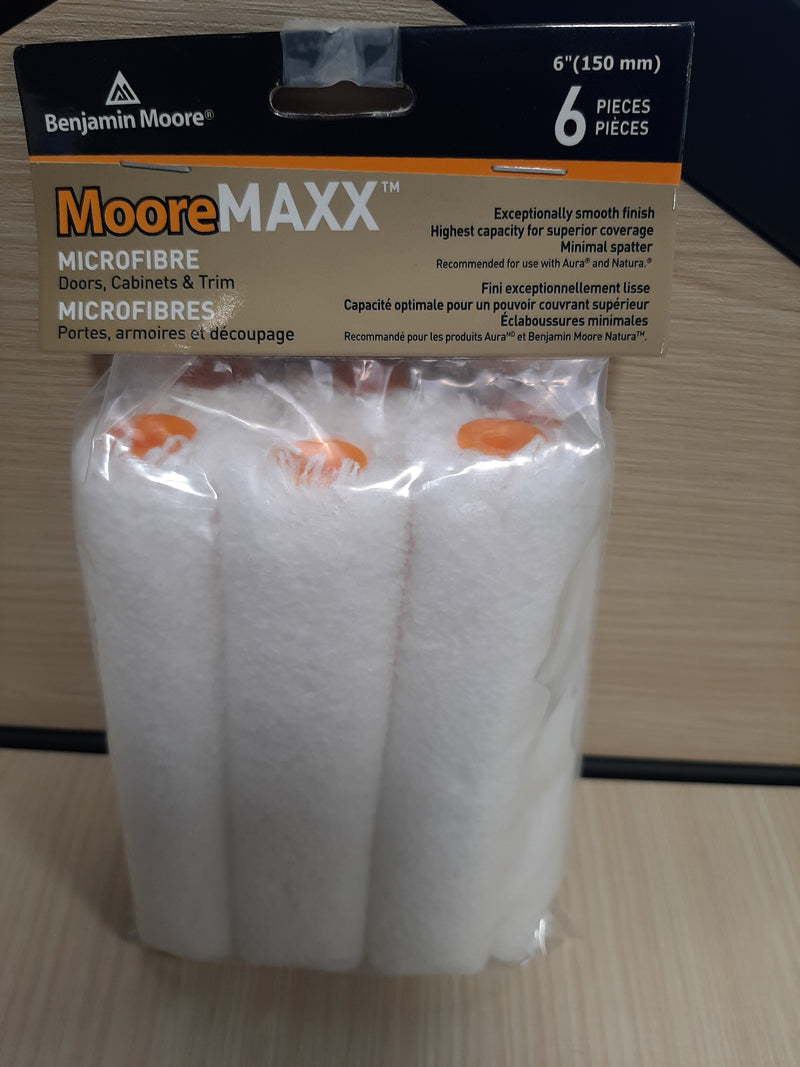 MooreMAXX - 6" Microfibre 6pkg